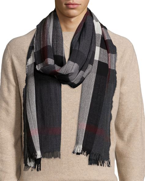 men burberry scarves|lightweight Burberry cashmere scarves.